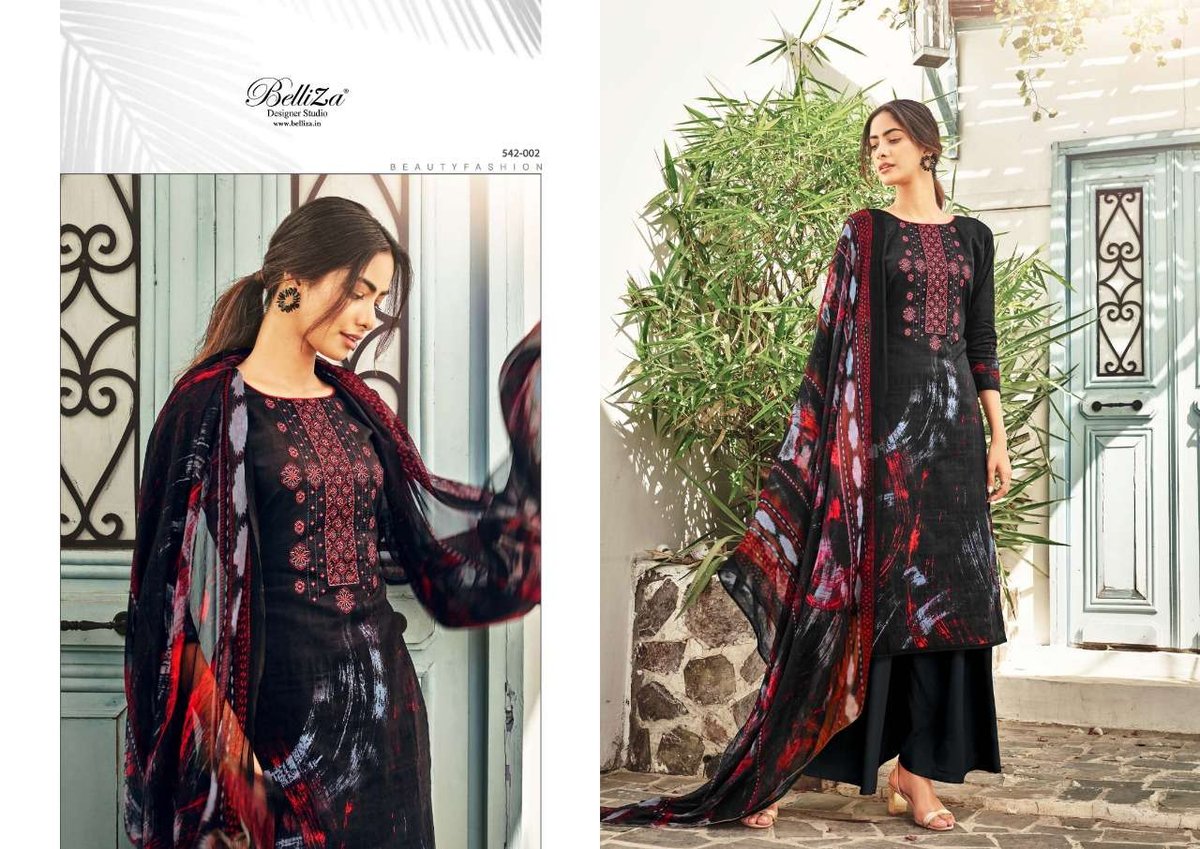 Belliza Designer Heeriye 542-001 To 542-010 Series 2