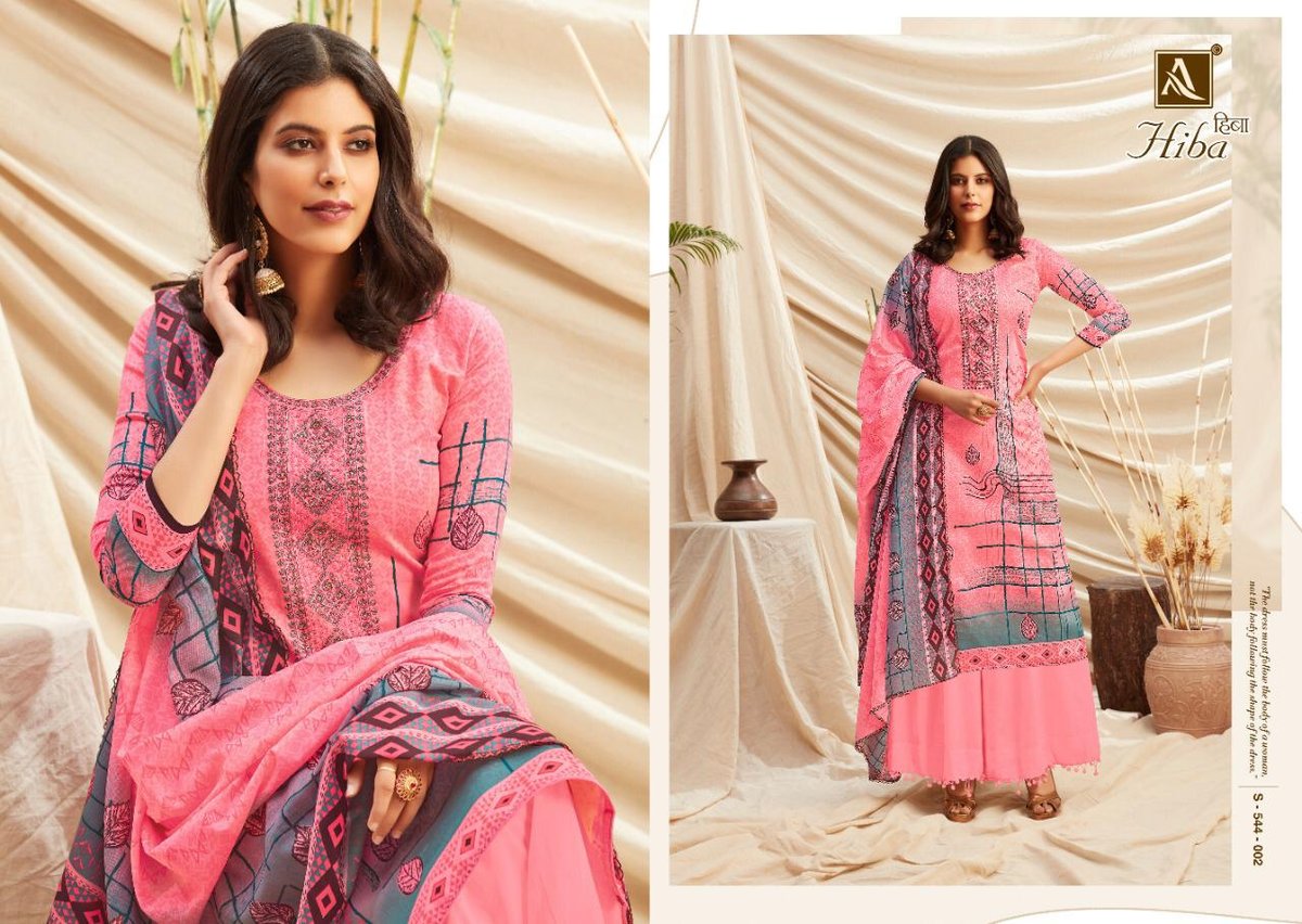 Alok Suit Hiba 544-001 To 544-010 Series 2
