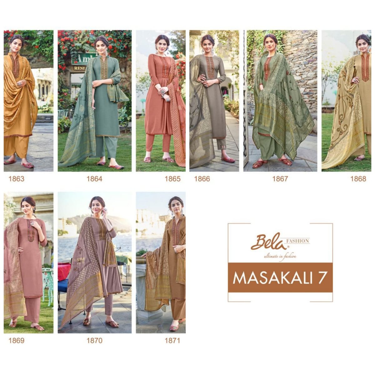 Bela Fashion Masakali Vol-7 1863-1871 Series 10