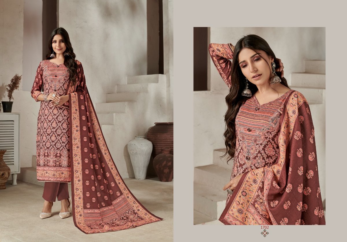 Bipson Prints Kashmiri Queen 1701-1704 Series 2