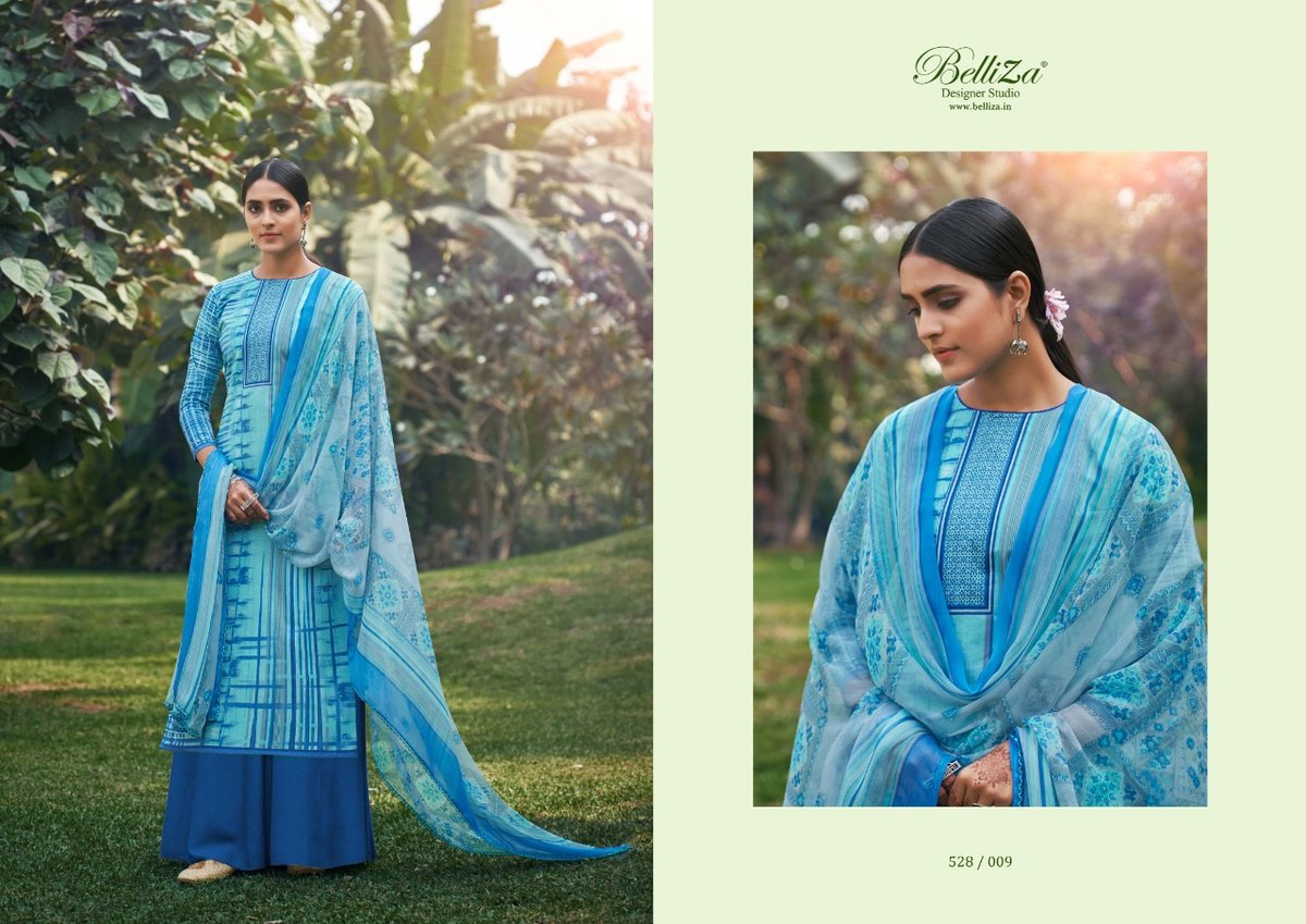 Belliza Designer Nazrana 528-001-528-010 Series. 9