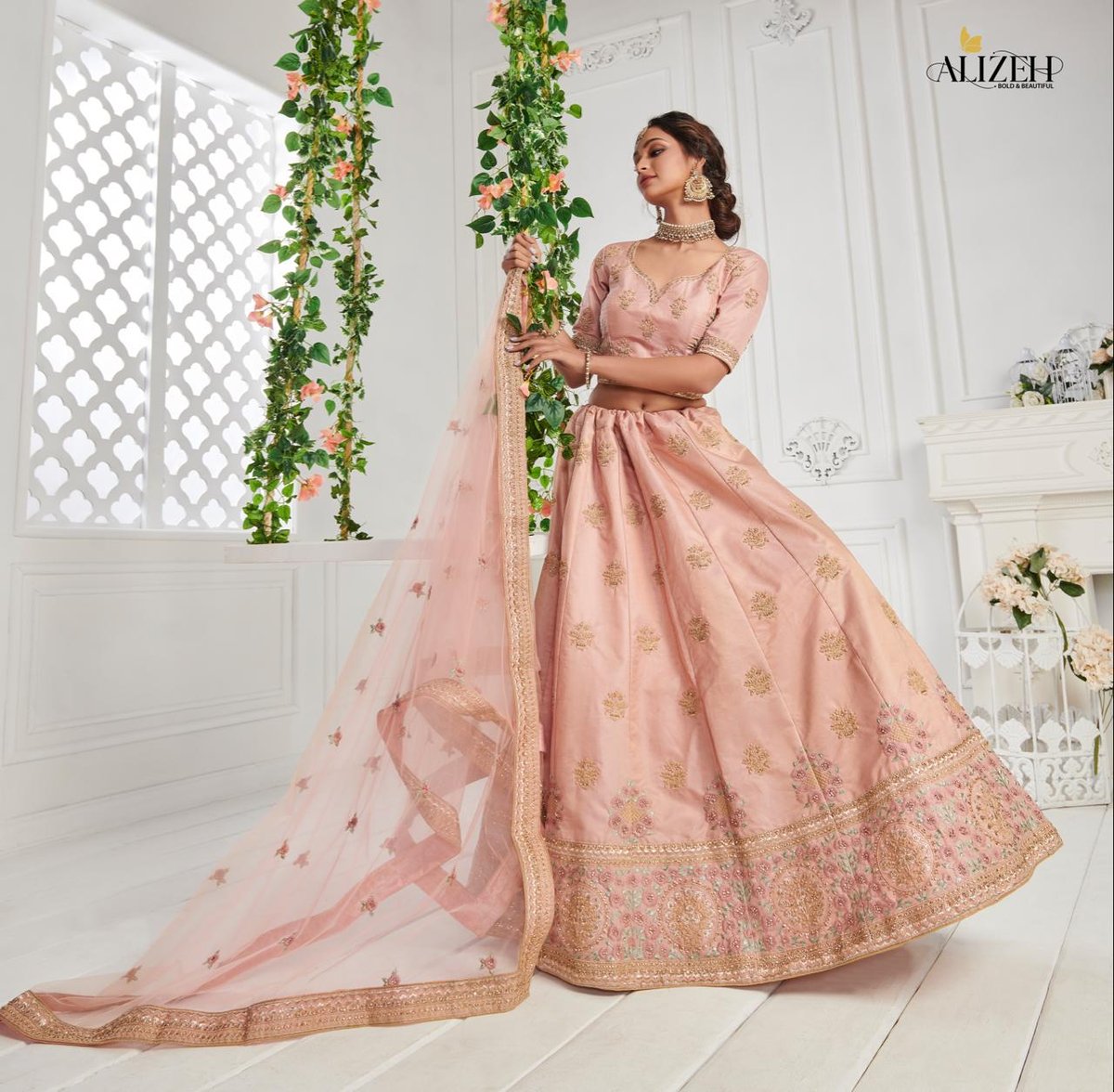 Alizeh Wedding Lehengas Sangeet Vol-1 1016-1019 Series 8