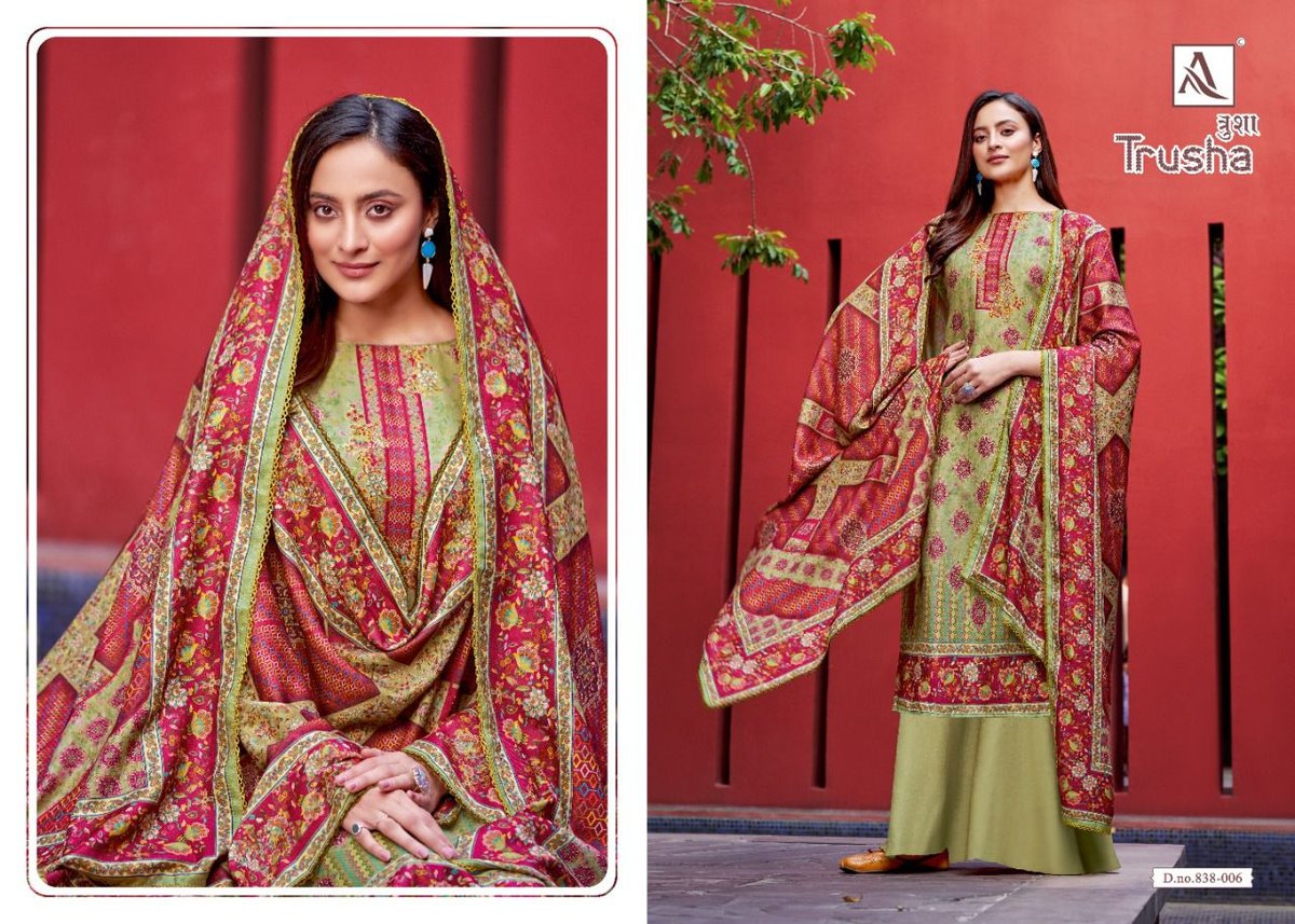 Alok Suits Trusha 838-001 To 838-010 Series 6