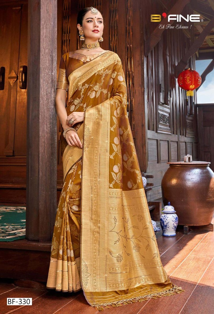 B Fine Saree Swarovski BF-329-BF-338 Series 2