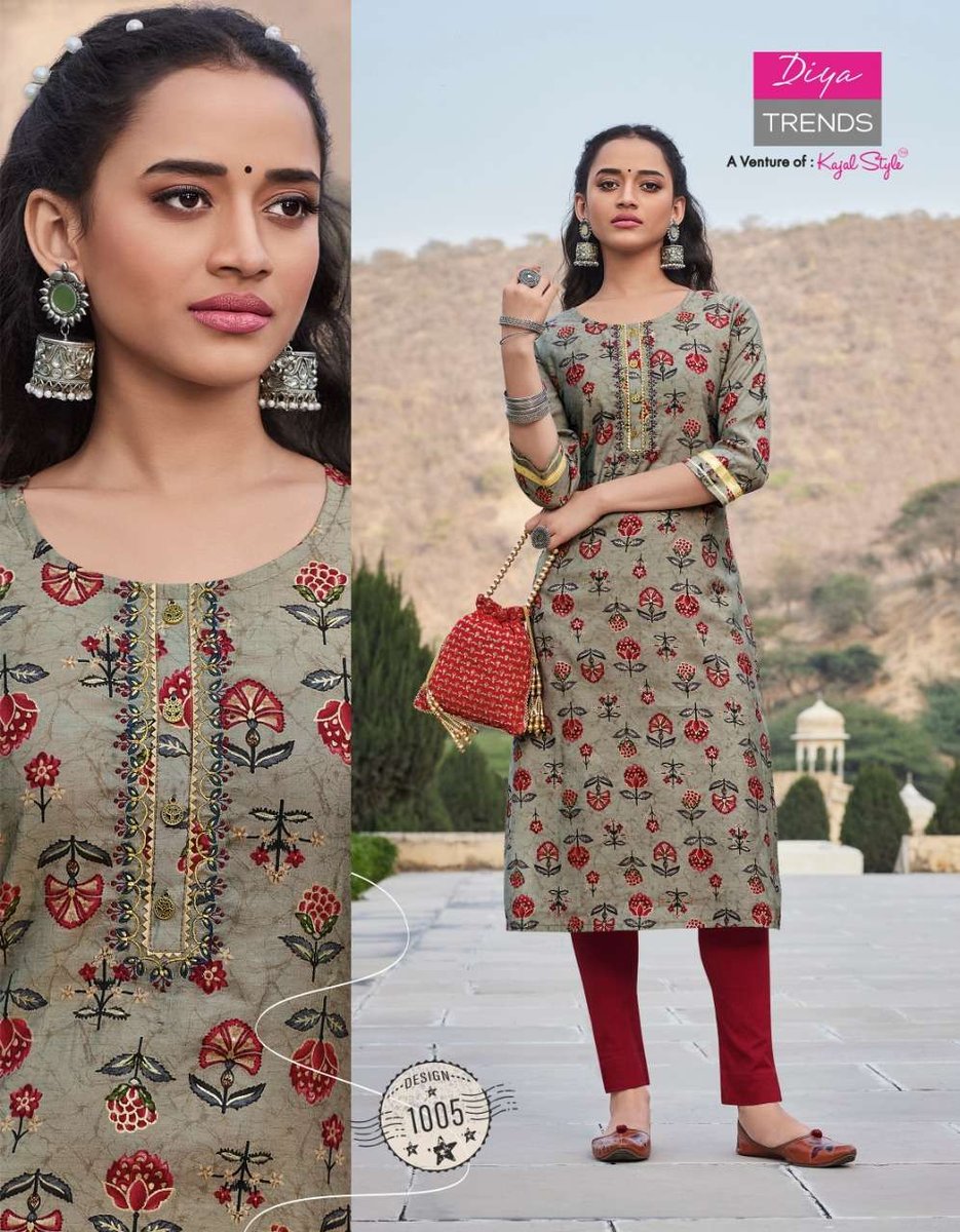 Diya Trends Blossom Vol-1 1001-1011 Series 5