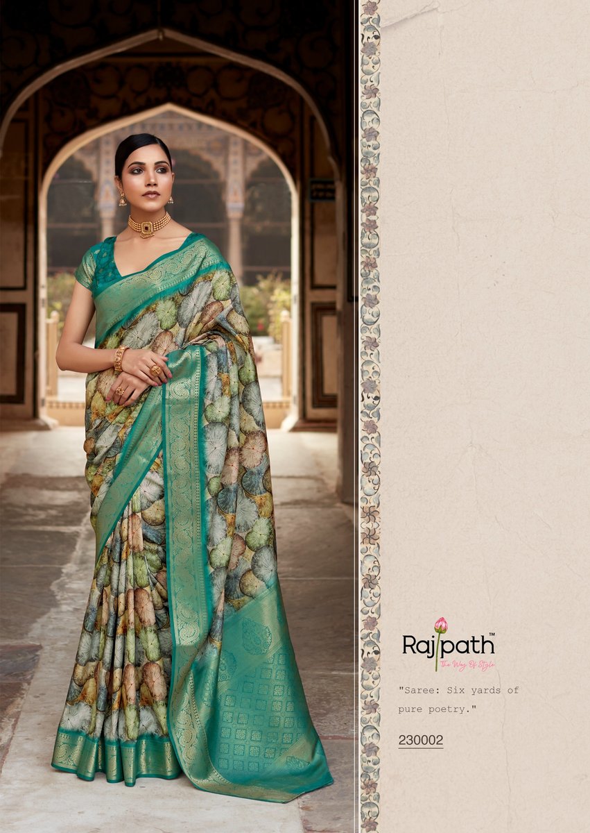 RAJPATH RASHMIKA SILK 230001 TO 230006 2