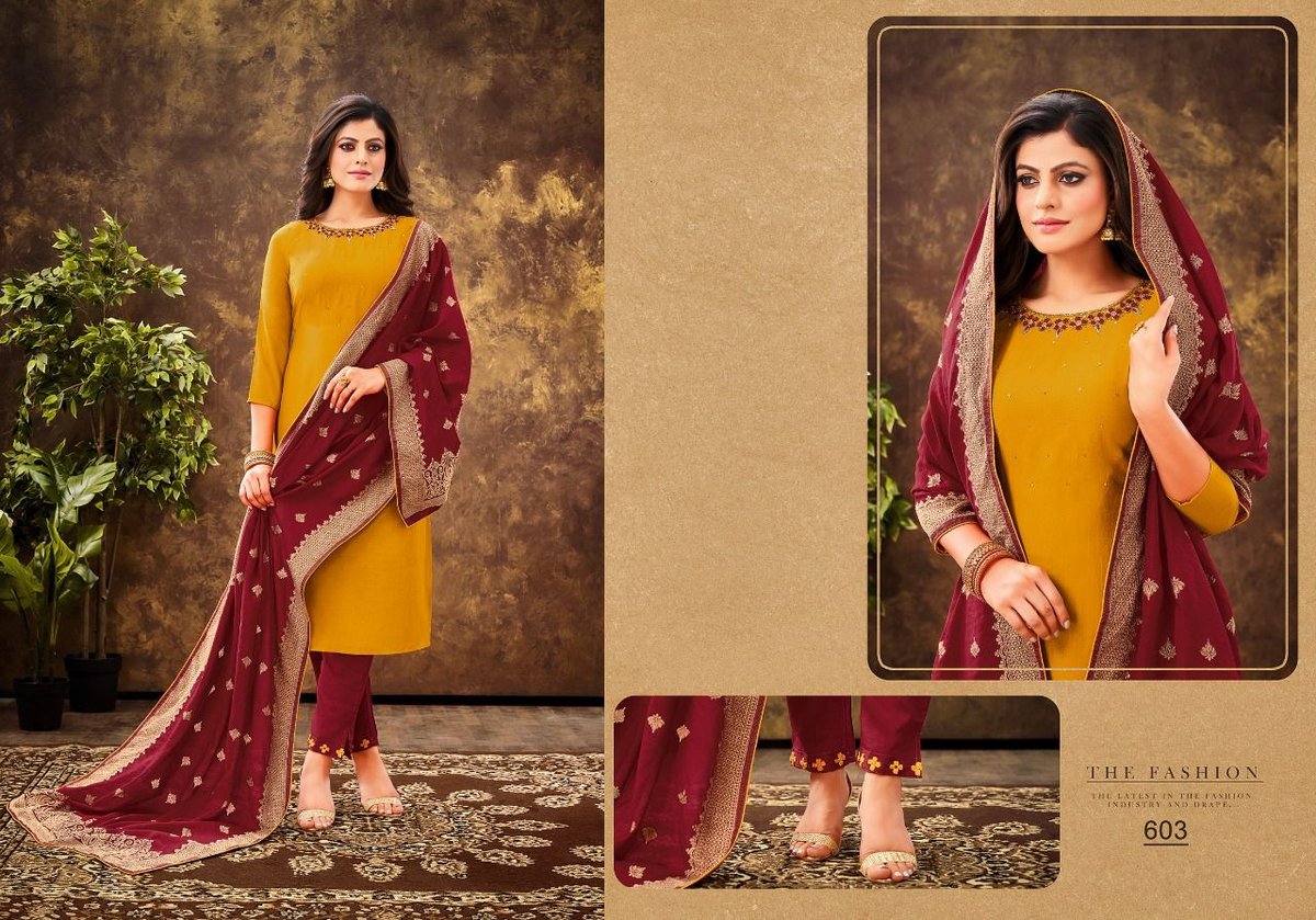 Hariyaali Fashion Aarfaa 603-608 Series 1