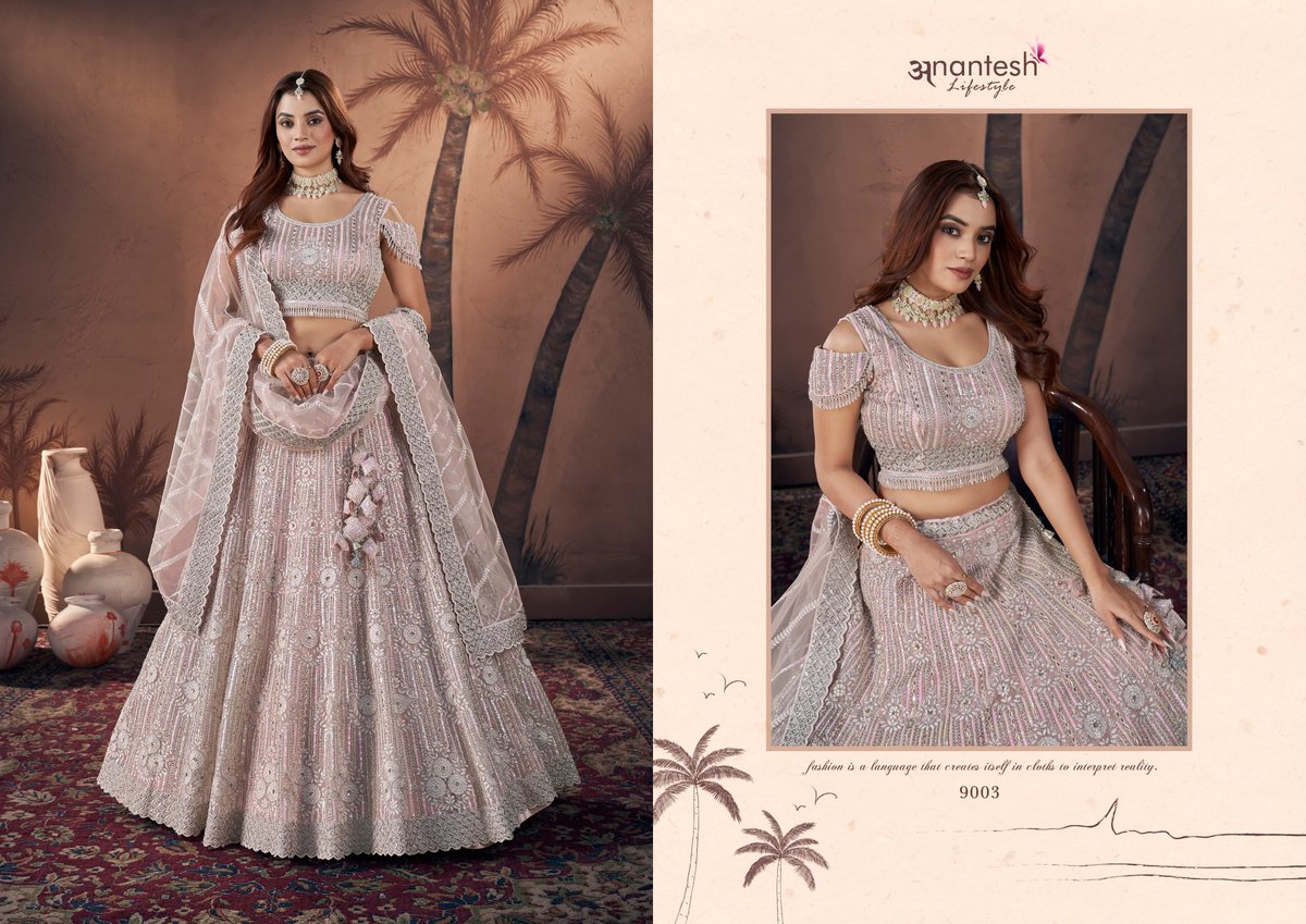 ANANTESH LIFESTYLE BRIDAL COUTURE 2024 SERIES 9001 TO 9005 3