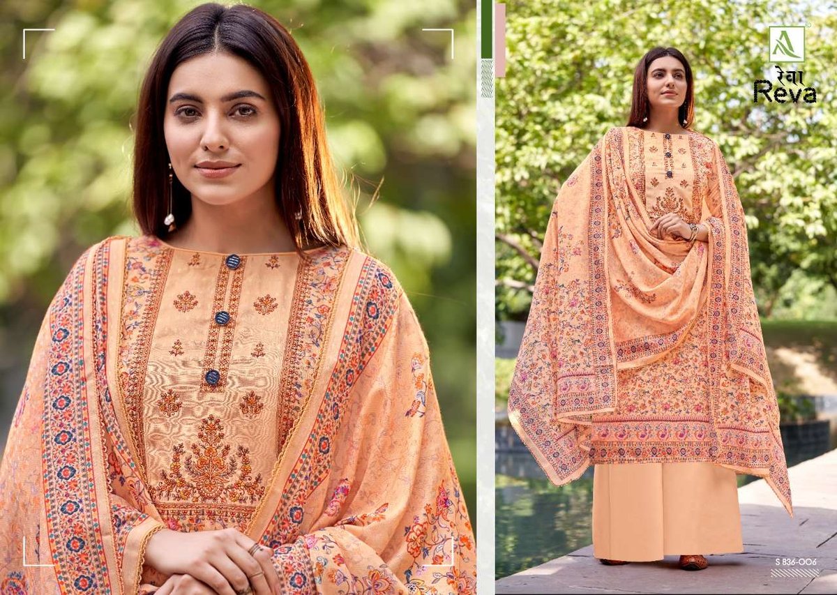 Alok Suit Reva 836-001 to 836-010 Series 6