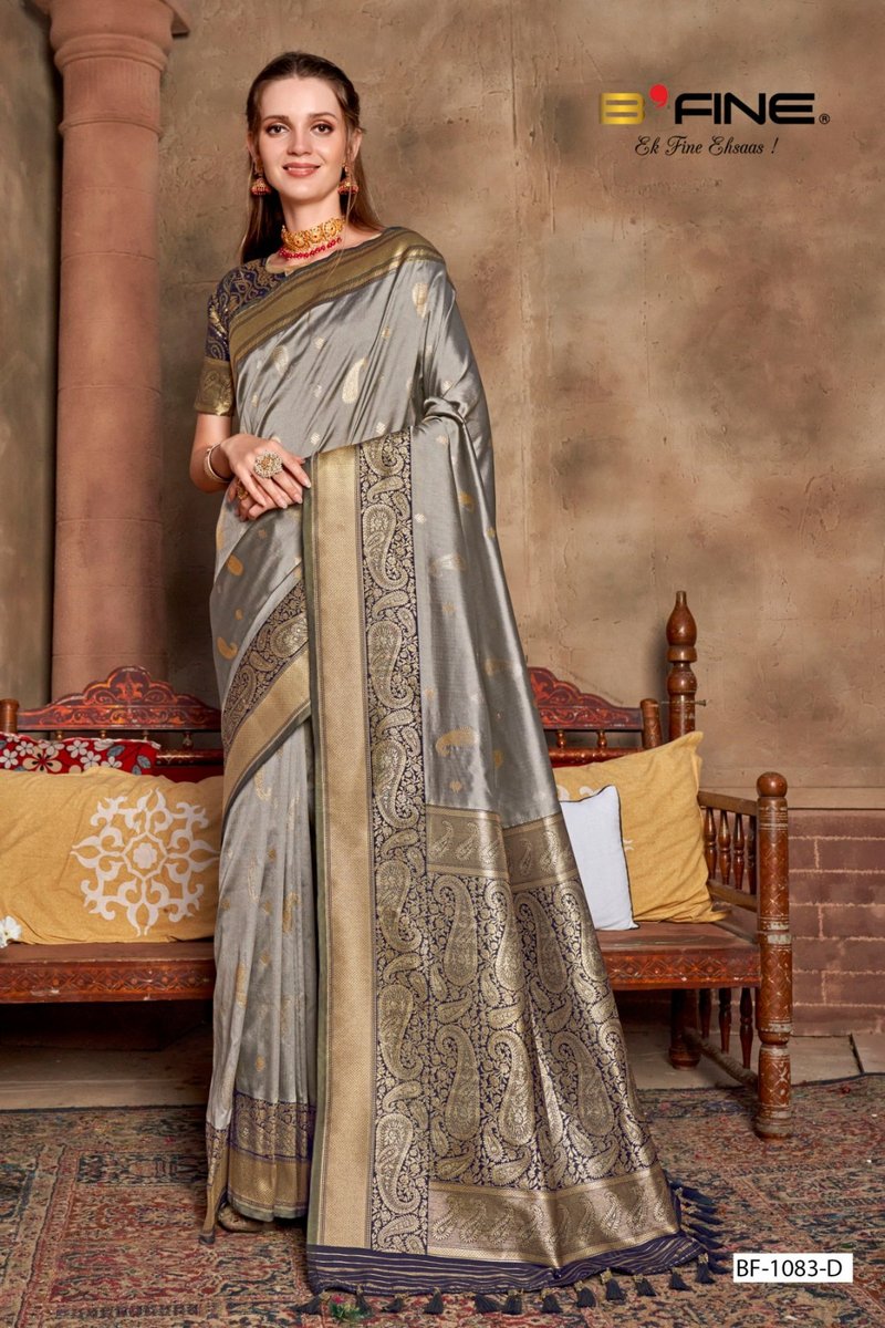 B Fine Saree Twinkle BF-1083 Colors 4