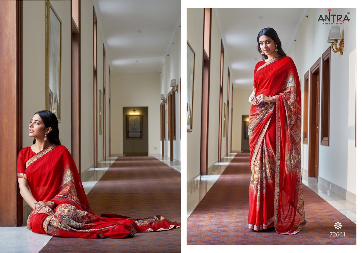 Antra Saree Savera Vol-1 72661-72670 Series 1