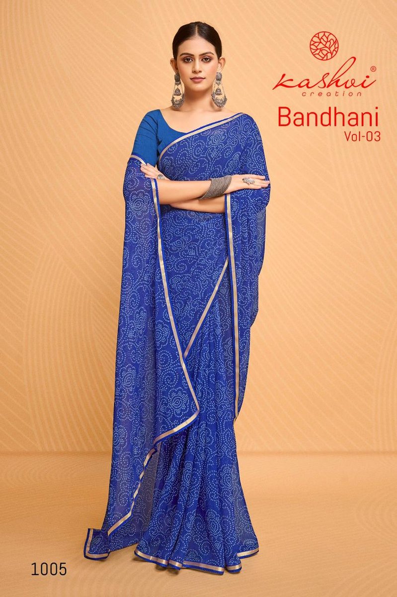 KASHVI CREATION BANDHANI VOL-3 1001 TO 1008 5