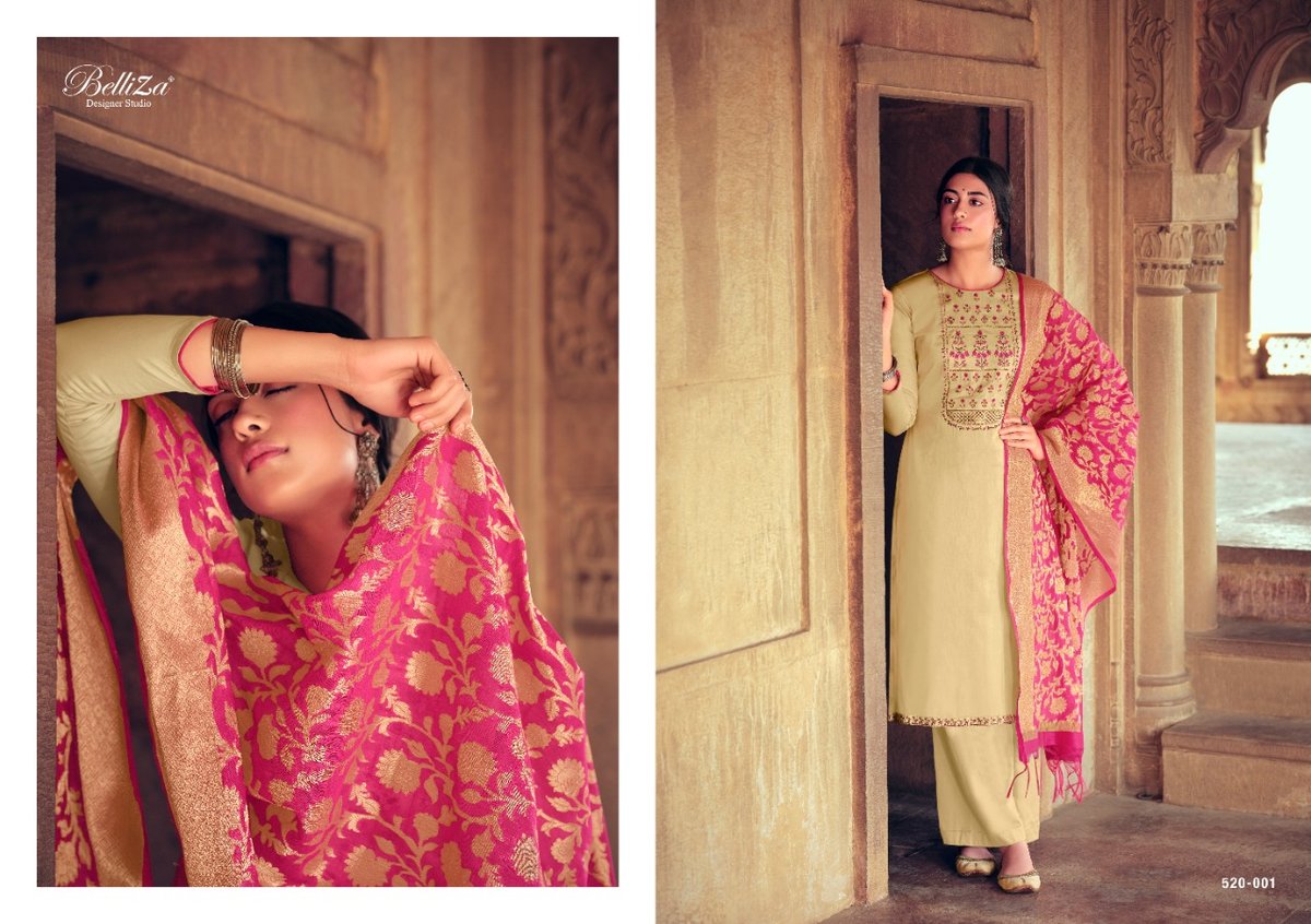 Belliza Designer Shamia 520-001 to 520-008 Series 1