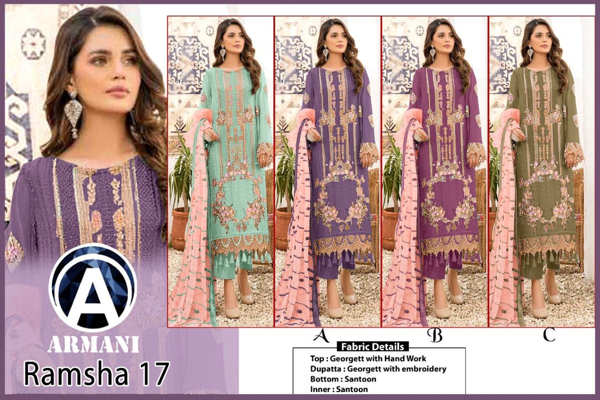 Armani Ramsha 17 Colors 9