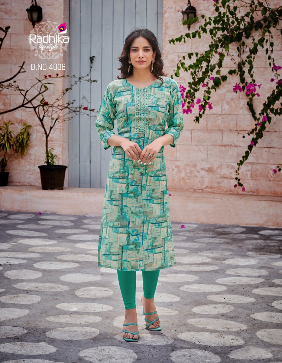 RADHIKA LIFESTYLE CHARMING VOL-4 4001 TO 4008 6