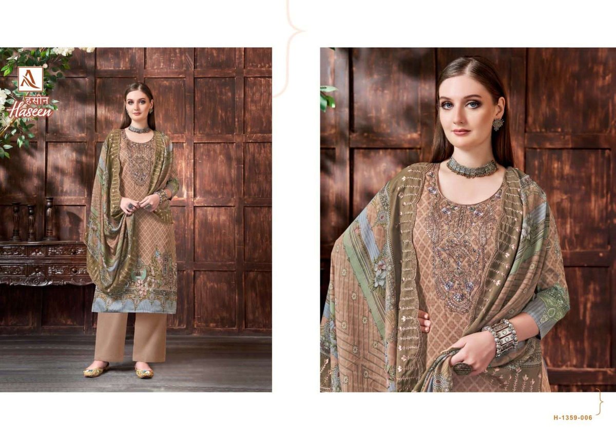 Alok Suit Haseen 1359-001 to 1359-008 Series 6