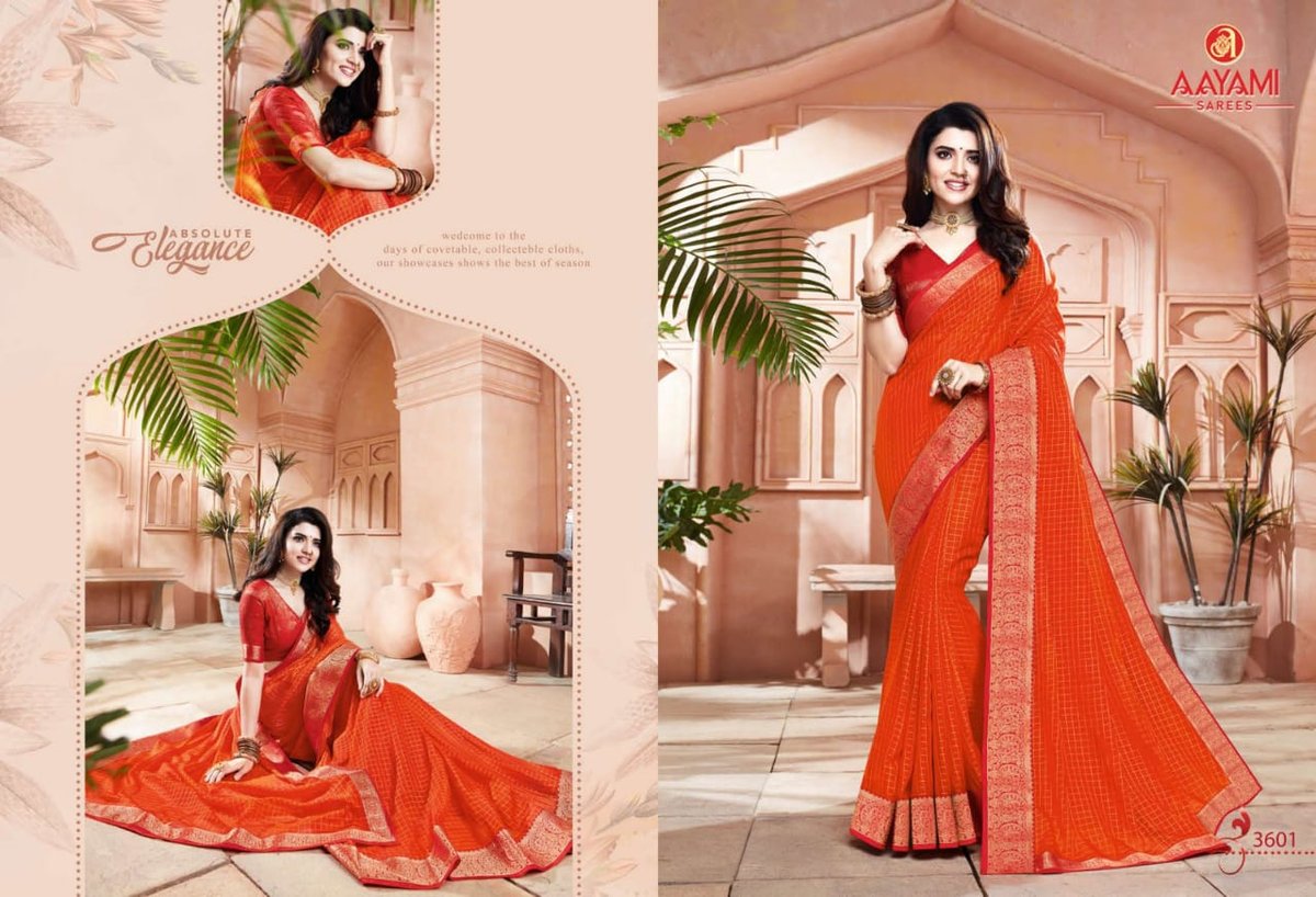 Aayami Saree Shringar Vol-2 3601-3614 Series 1