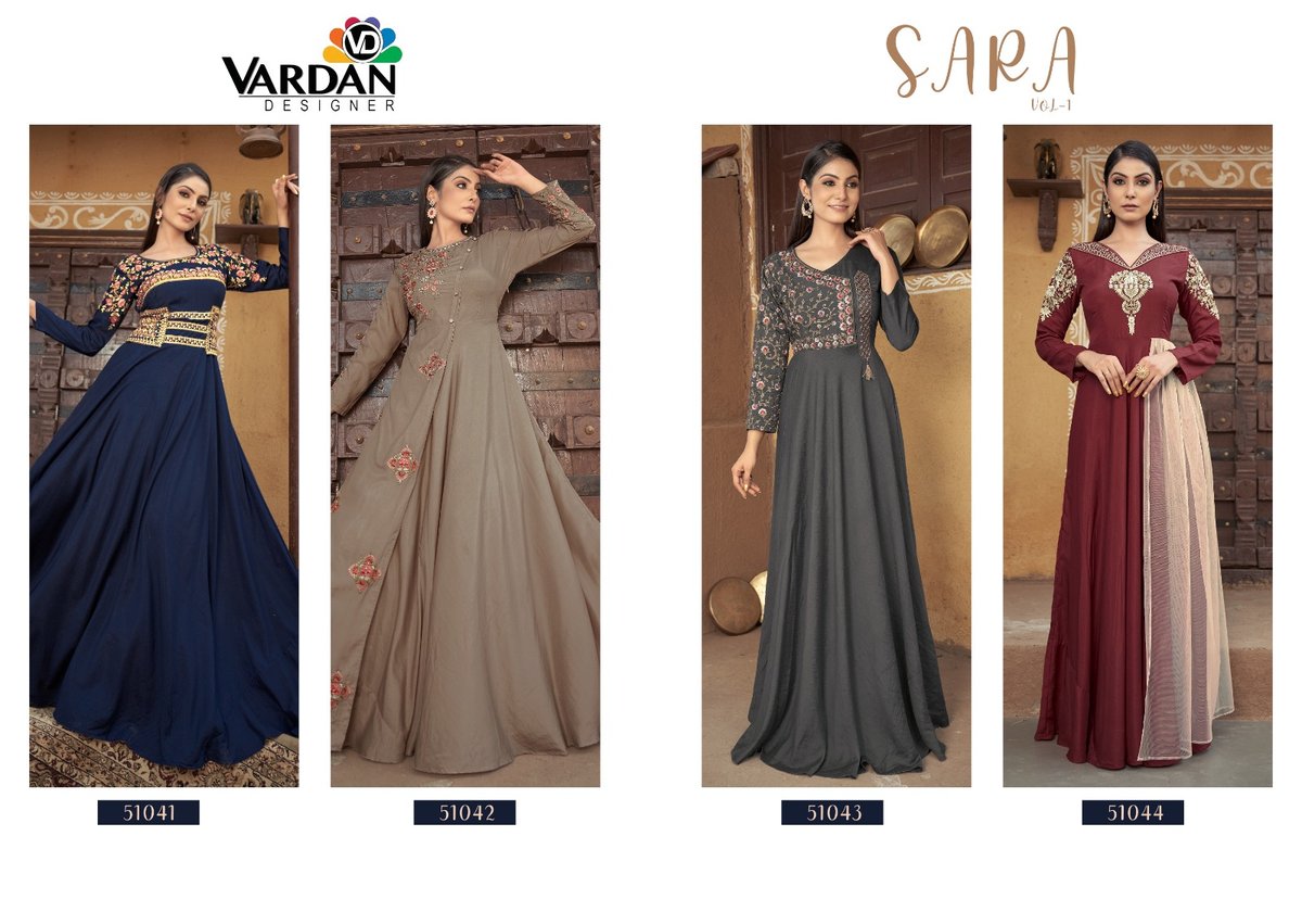 Vardan Designer Sara Vol-1 51041-51044 Series 5
