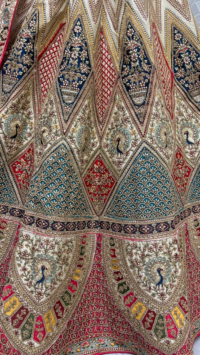 Anjani Art Bridal Lehenga 2510 Colors 5