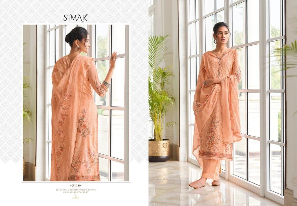 Glossy Simar Floret 5112-5117 Series 5