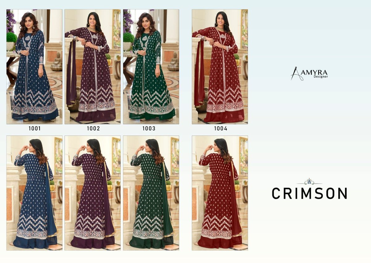 Amyra Designer Crimson 1001-1004 Series 5