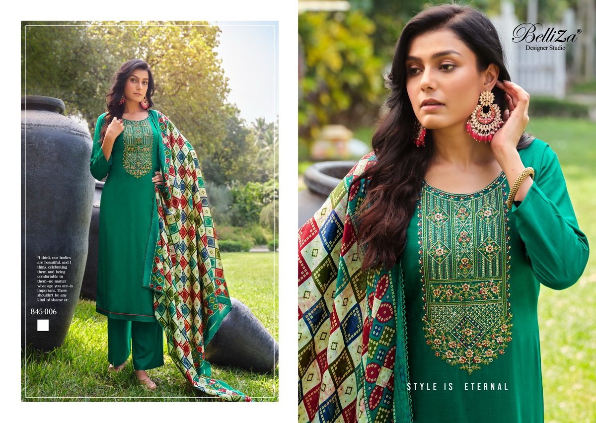 Belliza Designer Lovina 845-001 to 845-008 Series 6