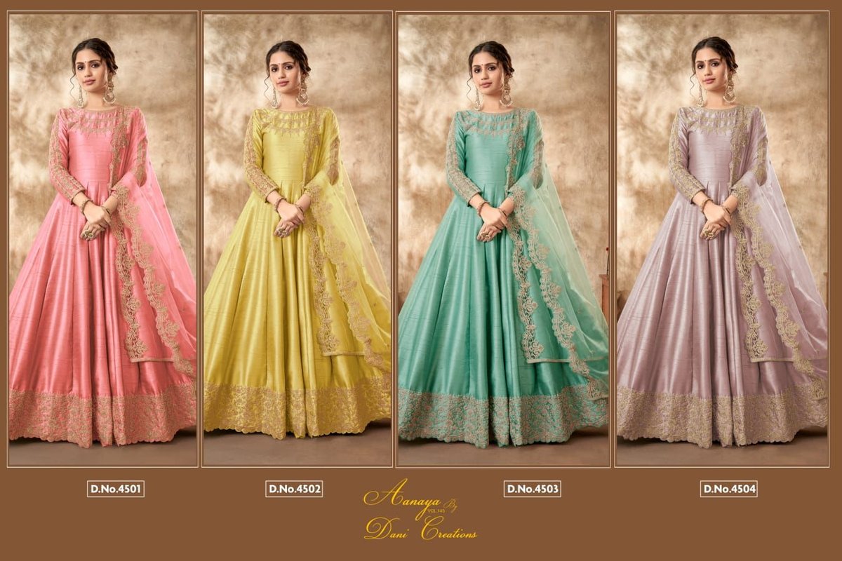 Dani Creation Aanaya Vol-145 4501-4504 Series 5
