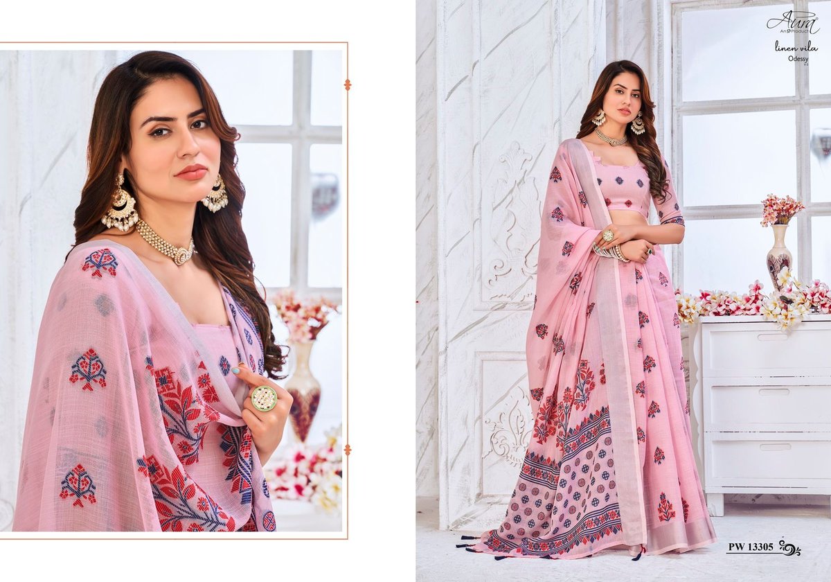Aura Saree Odessy Vol-3 13301-13306 Series 5