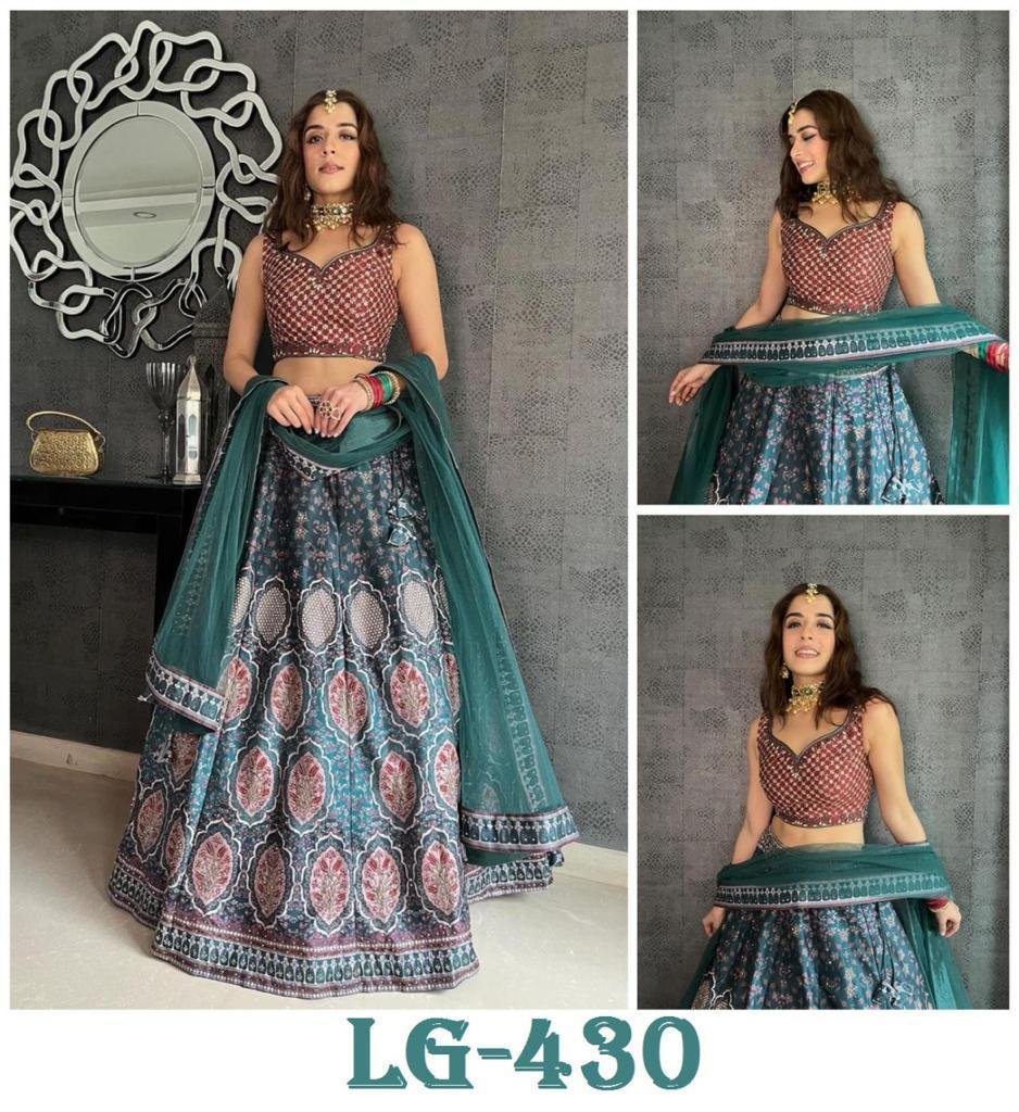 Bollywood  Designer Lehenga LG-430 Design 1