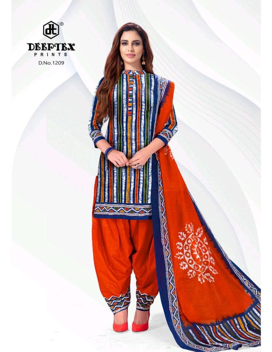 Deeptex Prints Batik Plus Vol-12 1201-1210 Series 9