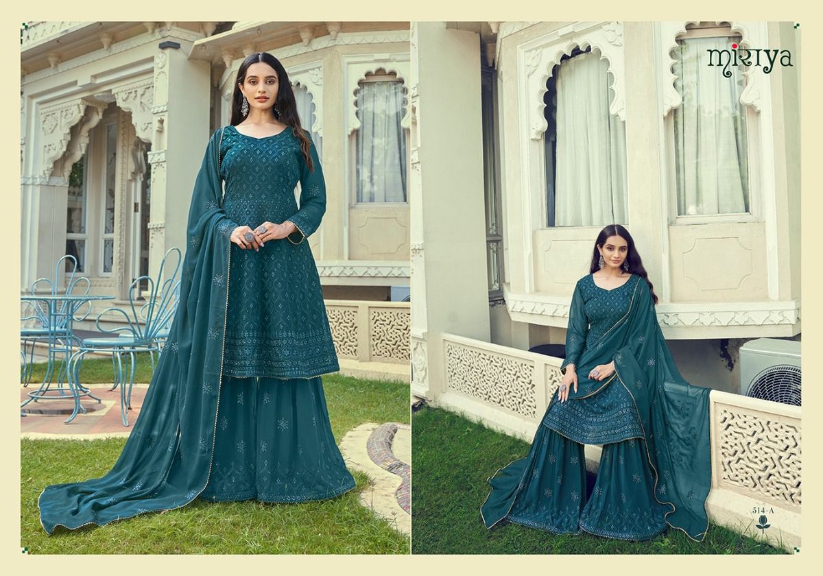 Aarav Trendz Miraya Pankhudi Vol-3 514 Colors 1