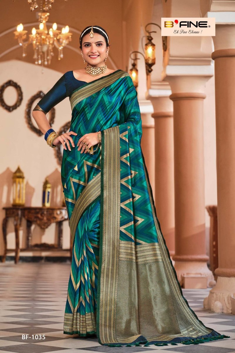 B Fine Saree Ujwala 1034-1039 Series 2