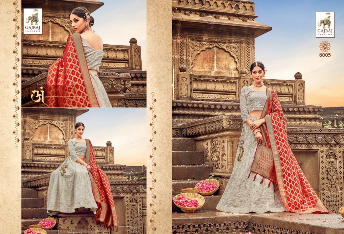 Gajraj Fashion Lehenga 8001-8006 Series 5