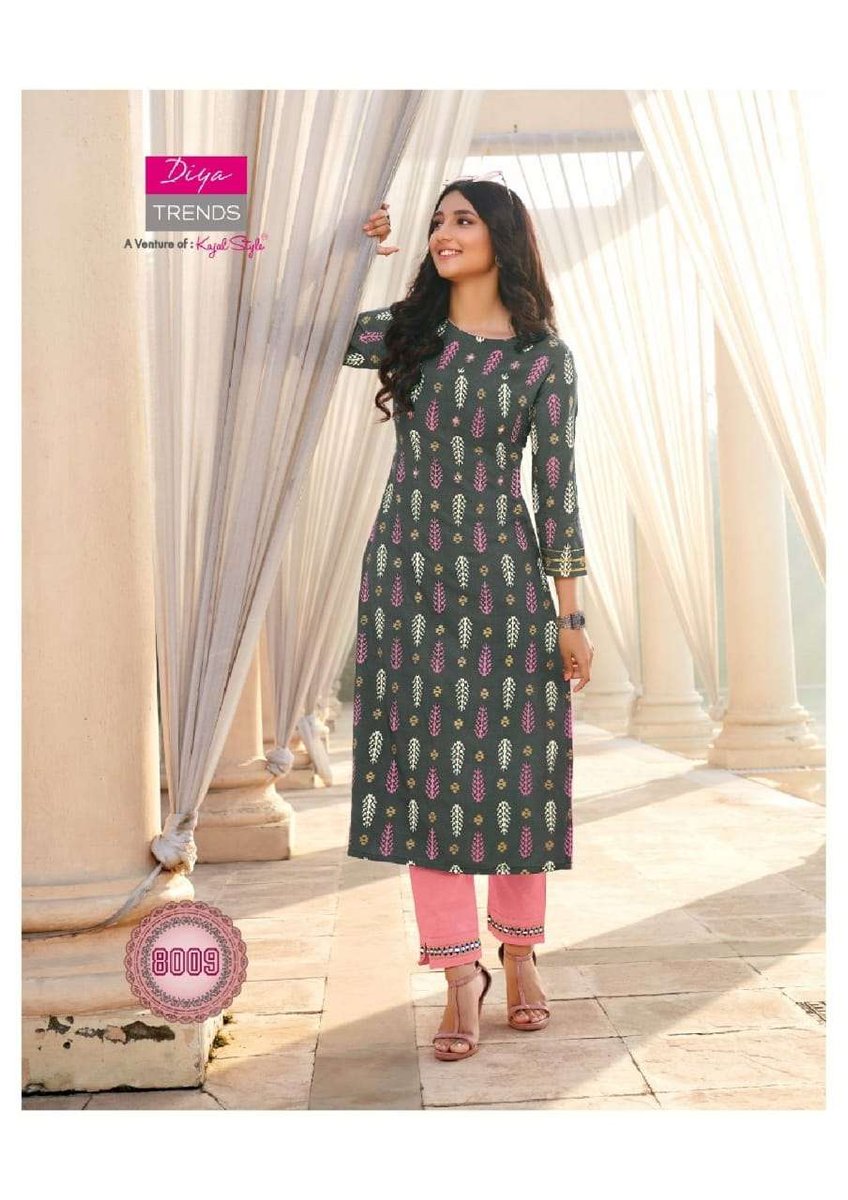 Diya Trends Biba's Vol-8 8001-8014 Series 9