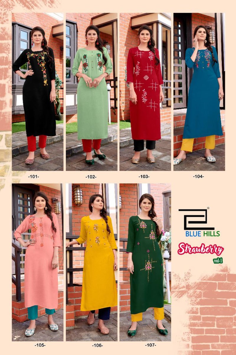 Blue Hills Strawbarry Vol-1 101-107 Series 8