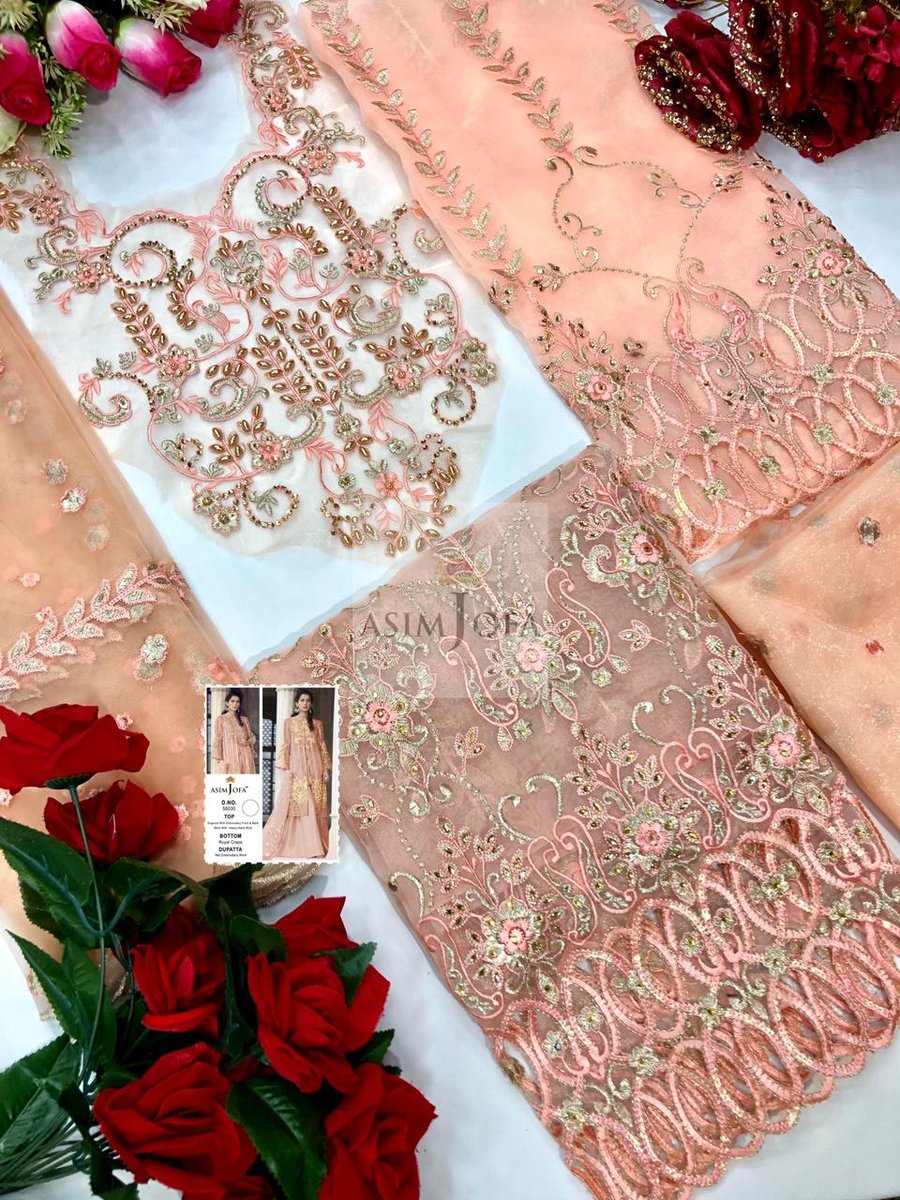 Asim Jofa Super Hit 56030 Dress Material 3