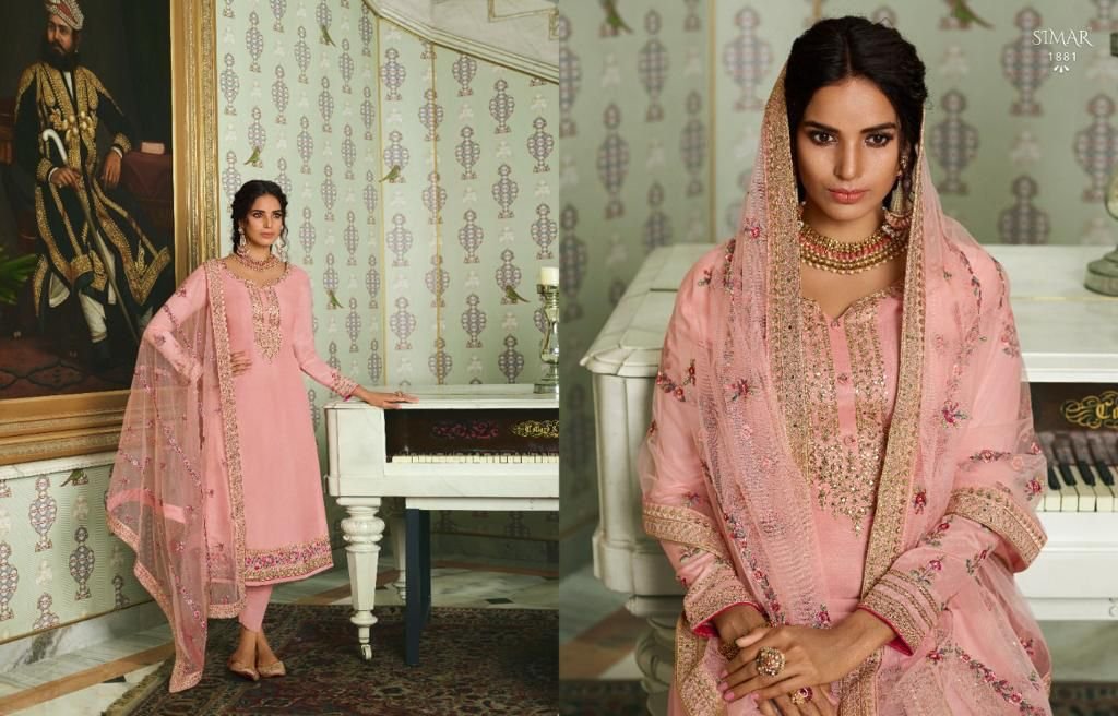 Glossy Simar Motif 1881-1888 Series 1