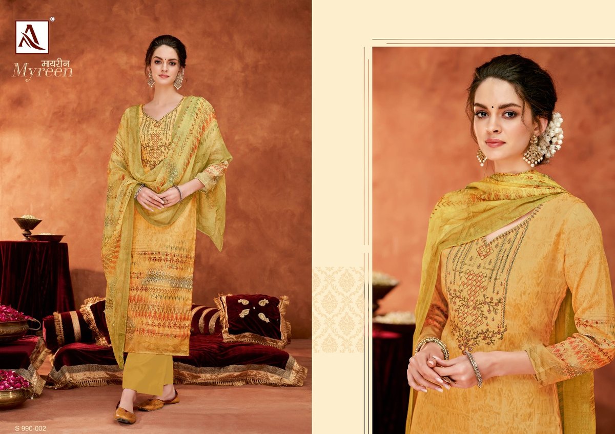 Alok Suit Myreen 990-001 to 990-006 Series 2