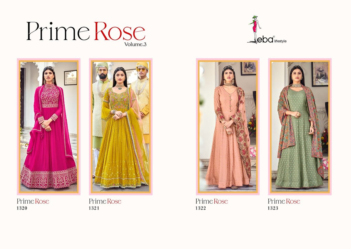 Eba Lifestyle Prime Rose Vol-3 1320-1323 Series 5