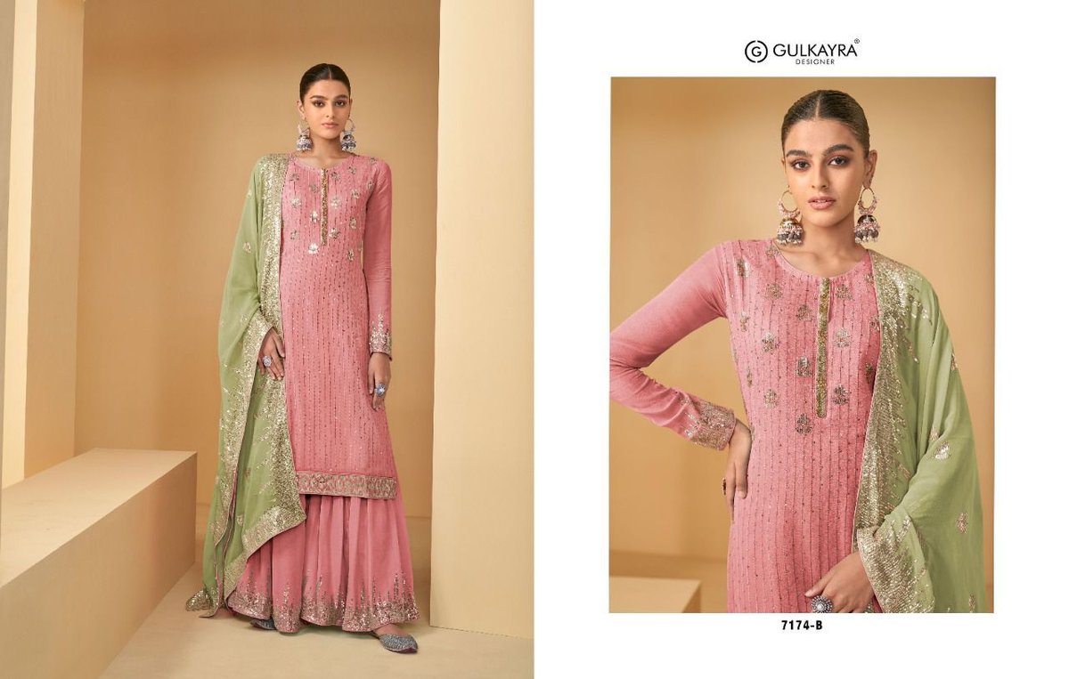 Gulkayra Designer Jhilmil 7174 Colors 2