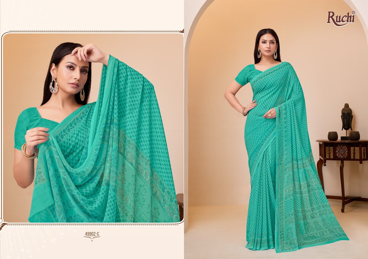 RUCHI SAREE RAGAA GEORGETTE 5