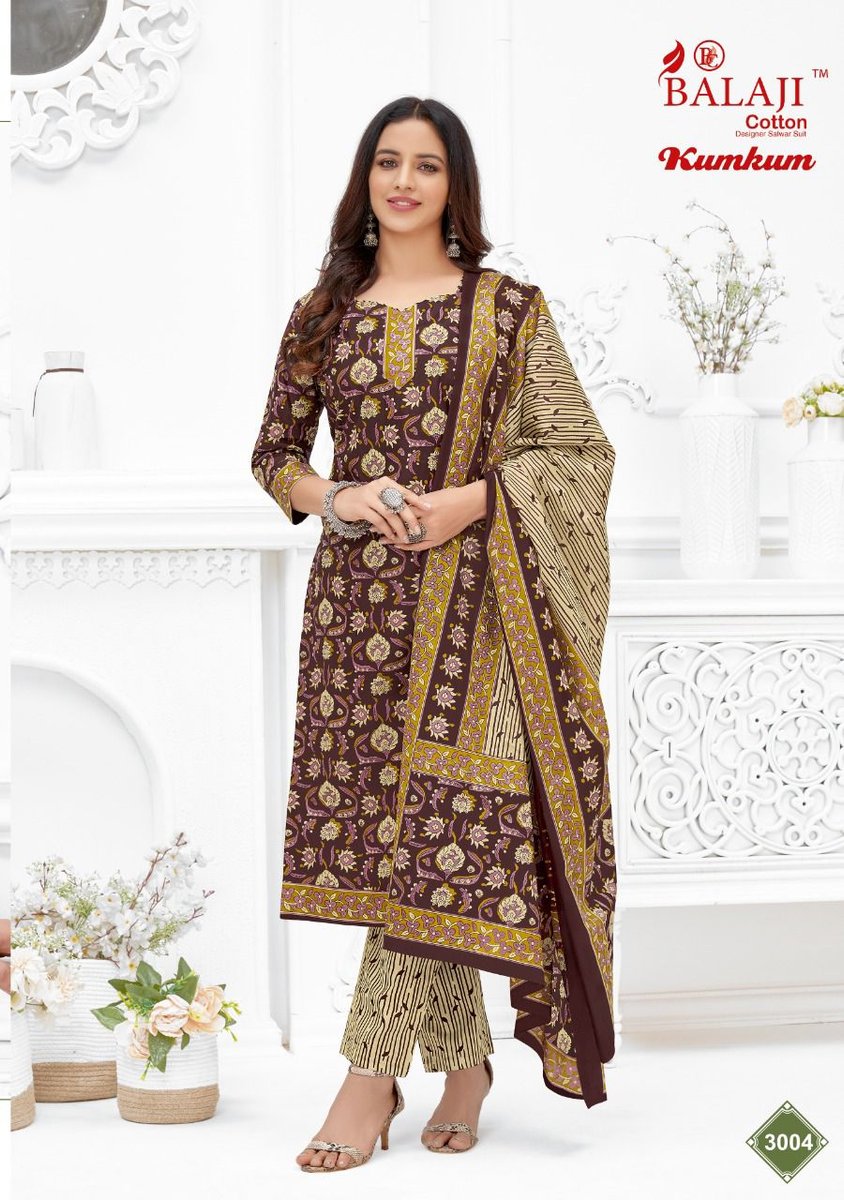 Balaji Cotton Kumkum Vol-30 3001-3020 Series 4