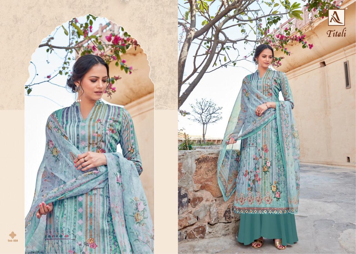 Alok Suits Titali 566-001 to 566-010 Series 8