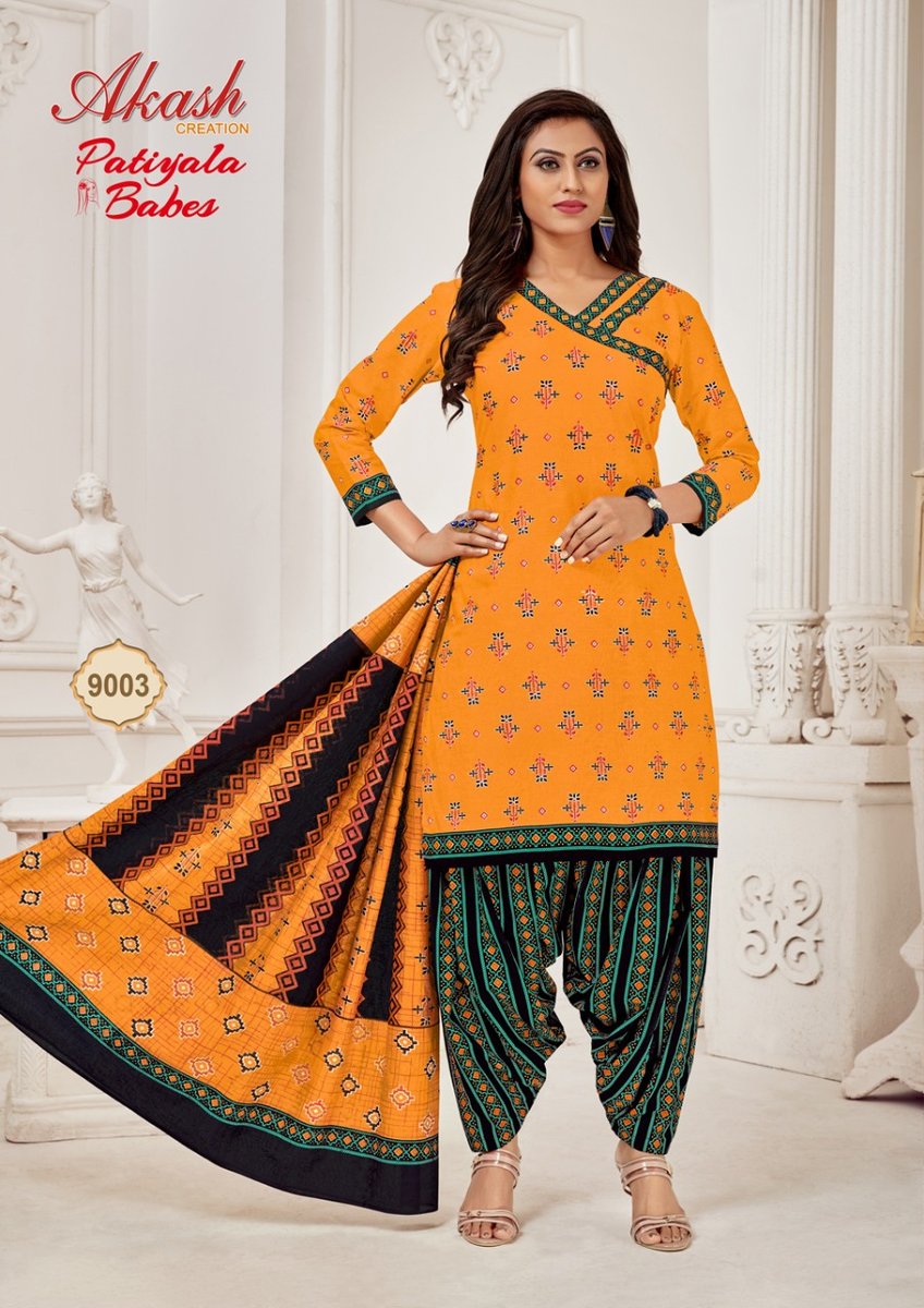 Akash Creation Patiyala Babes Vol-9 9001-9010 Series 3