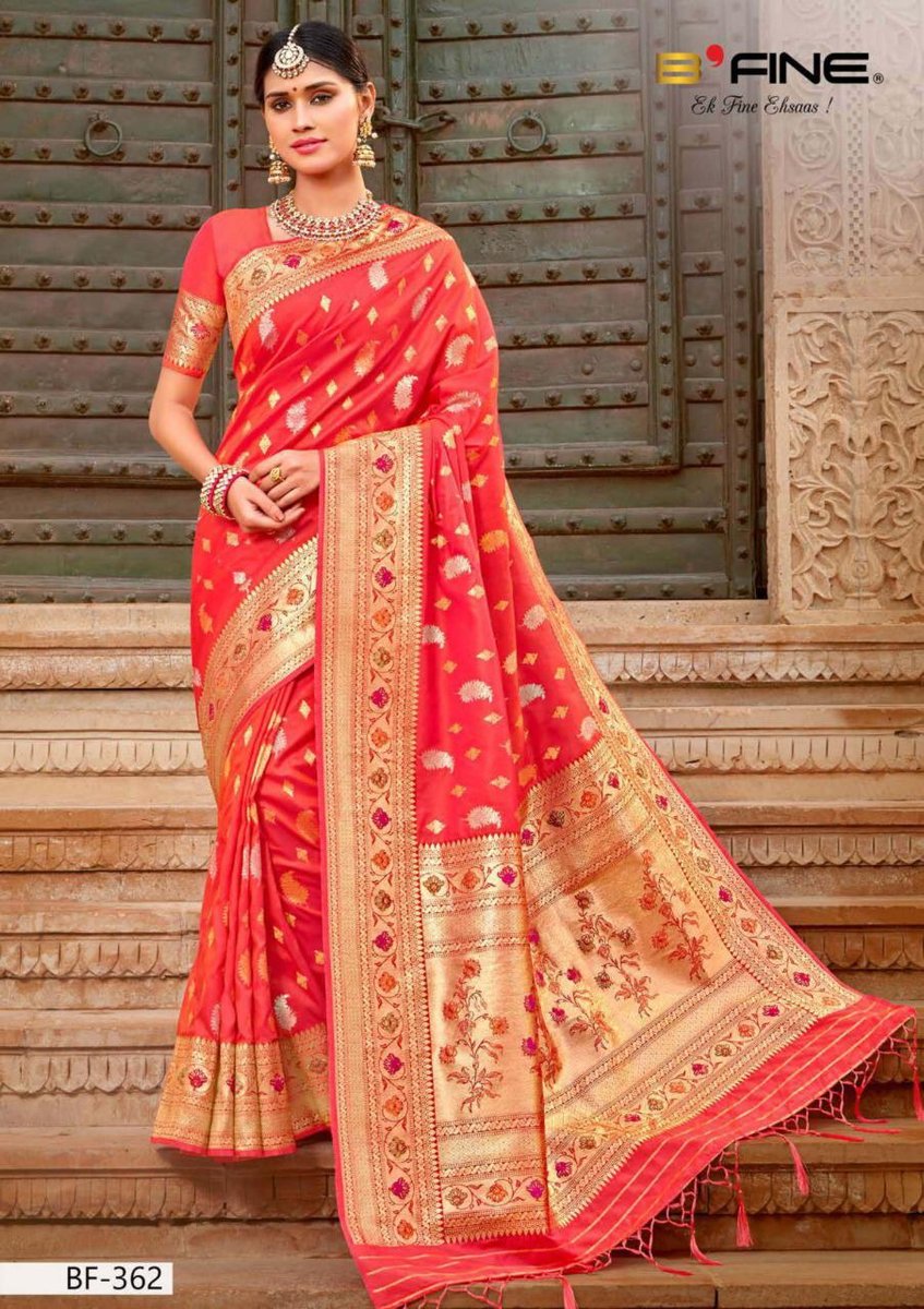 B Fine Saree Nazar 362-373 Series 1