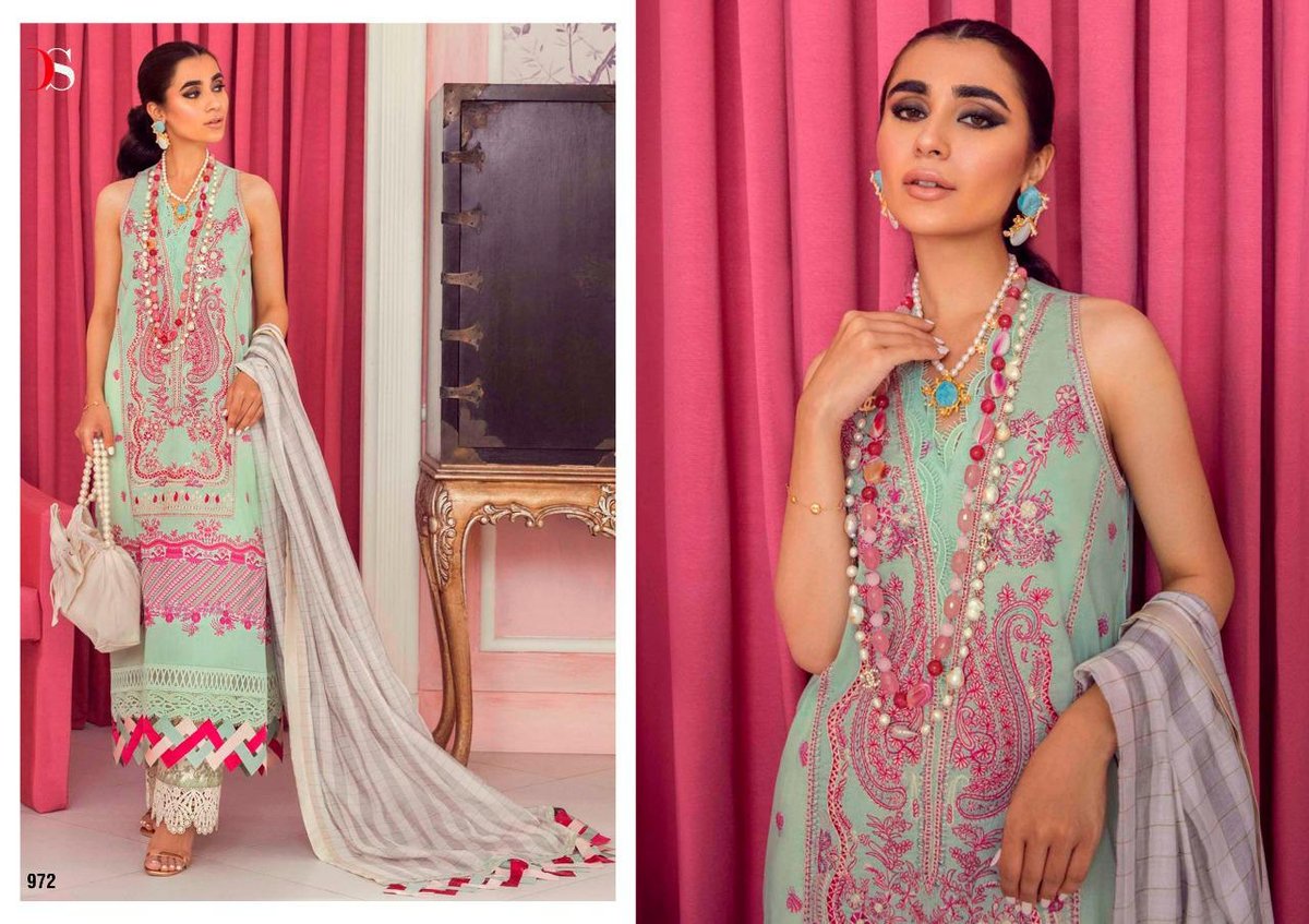 Deepsy Suits Sana Safinaz Muzlin Vol-3 971-978 Series 2