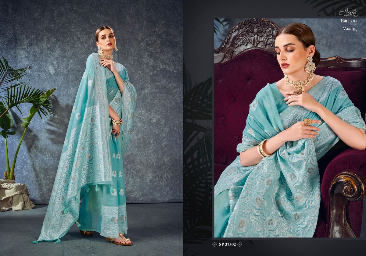Aura Saree Vaamsi Vol-8 37501-37506 Series 2