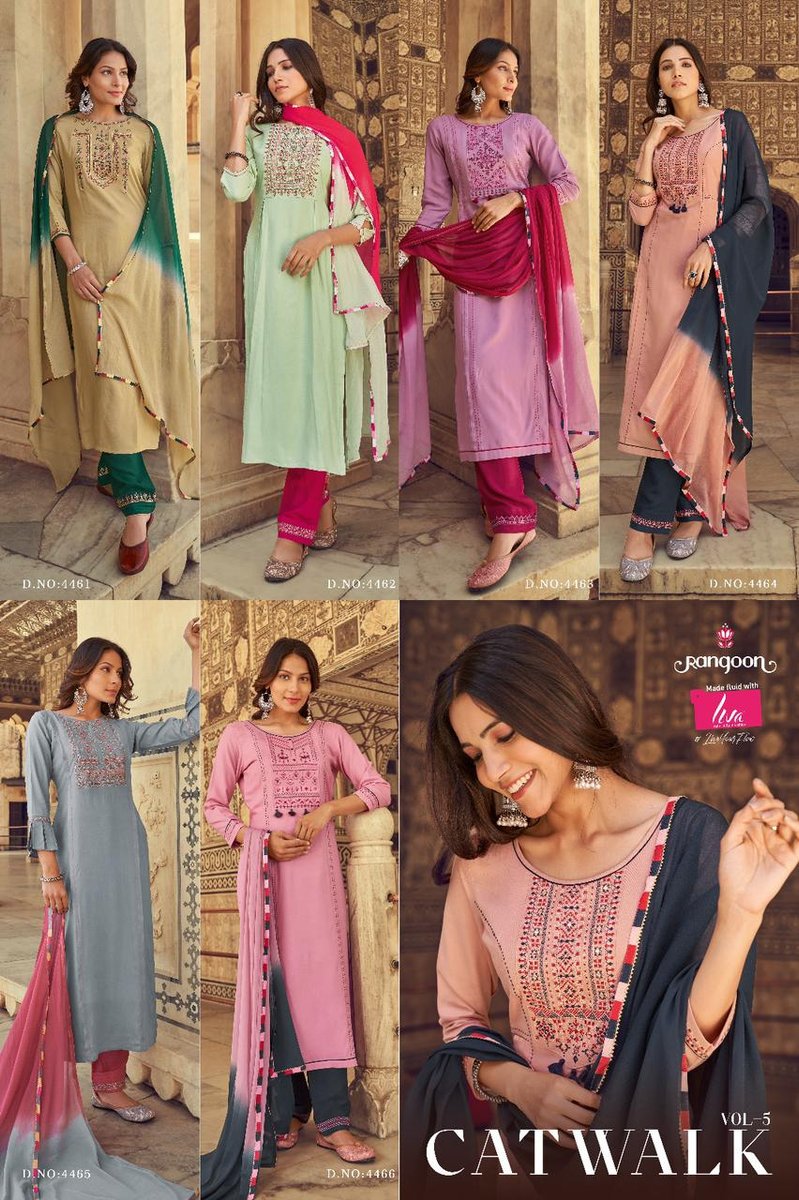 RANGOON CATWALK VOL-5 4461 TO 4466 7