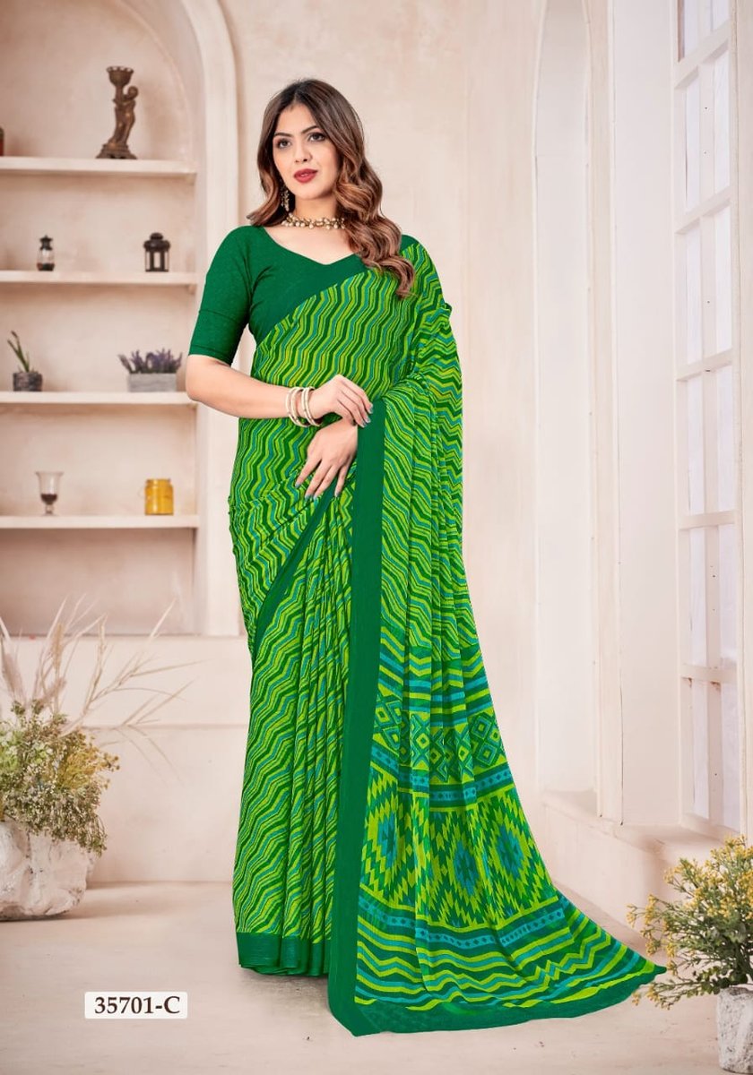 RUCHI SAREE STAR CHIFFON 167 35701-A TO 35703-D 3