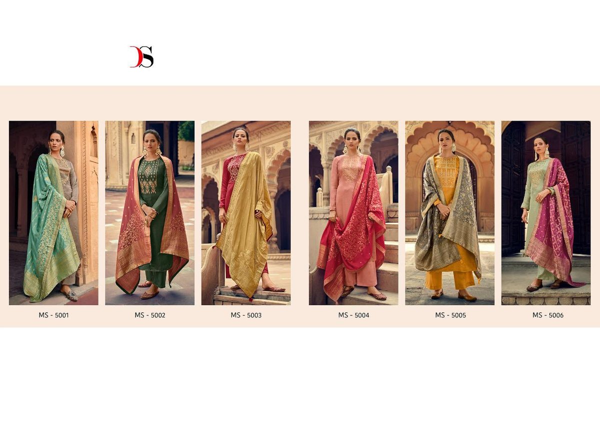 Deepsy Suits Monalisa Vol-5 MS-5001 To MS-5006 Series 7